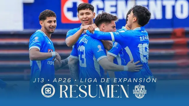 Resumen | Cruz Azul Hidalgo vs Mineros de Zacatecas | Liga de Expansión | Jornada 13 | Apertura 2026