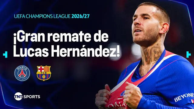 ¡GRAN CABEZAZO Y GOL DE LUCAS HERNÁNDEZ! I PSG VS BARCELONA I JORNADA 3 I UEFA CHAMPIONS LEAGUE