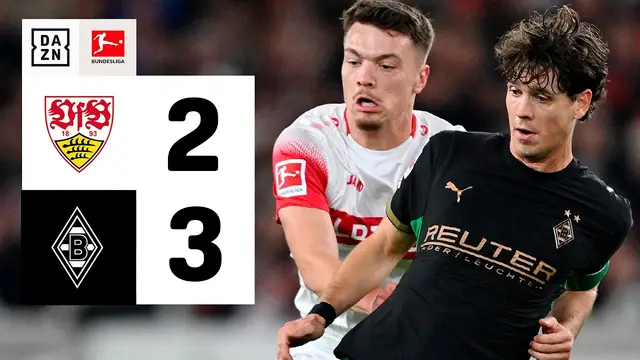 VfB Stuttgart vs Borussia Mönchengladbach (2-3) | Resumen y goles | Highlights Bundesliga