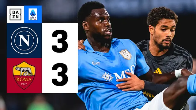 Napoli vs Roma (3-3) | Resumen y goles | Highlights Serie A