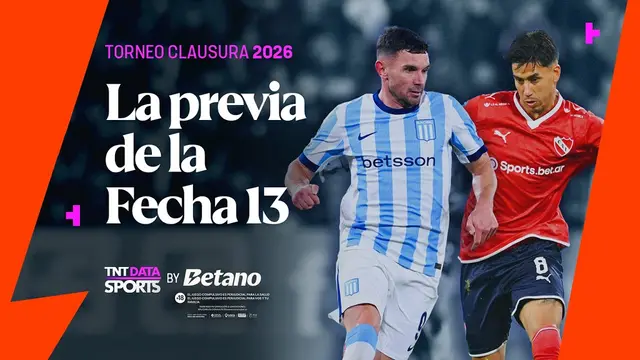 LA PREVIA DE LA FECHA 13: se juega el clásico Racing vs. Independiente | #TNTDataSports by Betano