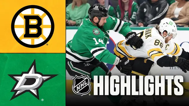 Bruins vs. Stars | NHL Highlights | Oct 20, 2026