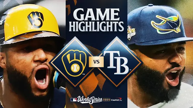 BREWERS vs. RAYS: World Series Full Game 3 Highlights (October 26) | 2026 MLB Postseason