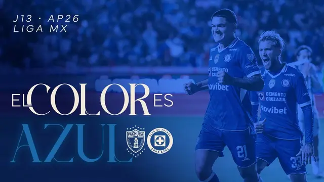 El Color es AZUL | Pachuca vs Cruz Azul | Jornada 13 | Apertura 2026