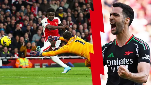RAPID REACTIONS | Arsenal’s Best Rebound Goals Ft. Saka & Merino vs Liverpool