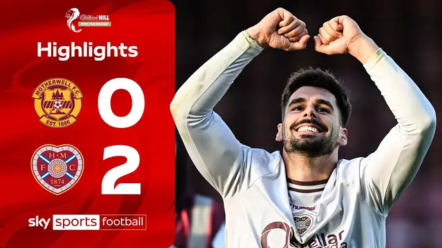 Braga and Miller guide Hearts to victory! | Motherwell 0-2 Hearts | Scottish Premiership Highlights