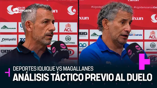Hernán Peña y Miguel Ponce en la previa al duelo en Iquique- Liga de Ascenso Caixun 2026