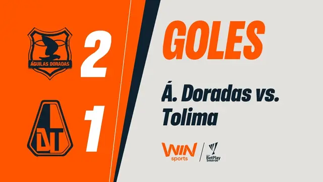 Águilas Doradas vs. Tolima (goles) | Liga BetPlay Dimayor 2026-2 | Fecha 15