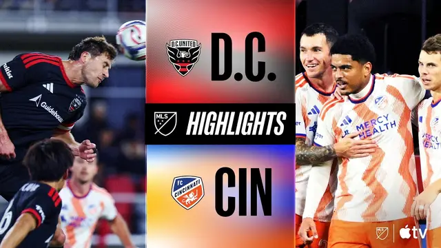 D.C. United vs. FC Cincinnati | Full Match Highlights