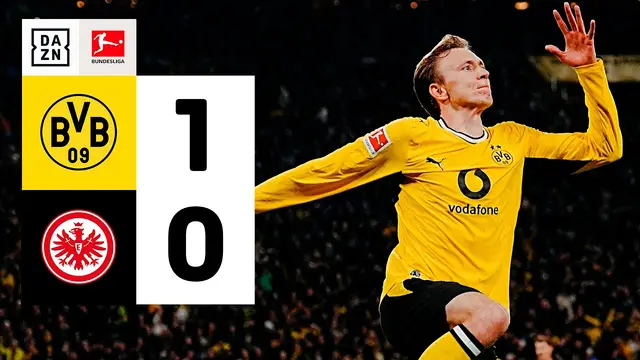 Borussia Dortmund vs Eintracht Frankfurt (1-0) | Resumen y goles | Highlights Bundesliga