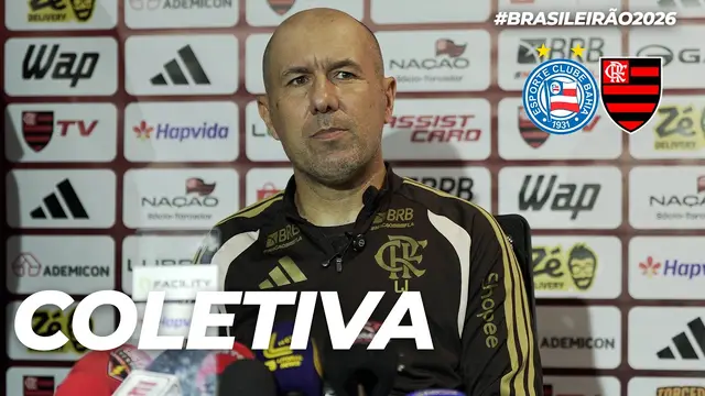 LEONARDO JARDIM | COLETIVA PÓS-JOGO | BAHIA 0 X 3 FLAMENGO | BRASILEIRÃO (18/10/26)