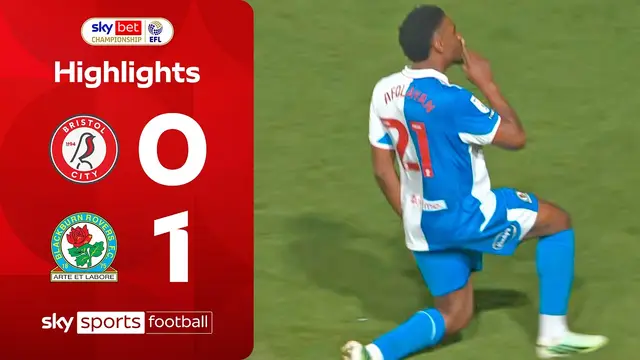 Dapo Afolayan stunner sends Blackburn seventh 🔵 | Bristol City 0-1 Blackburn Rovers | EFL Highlights