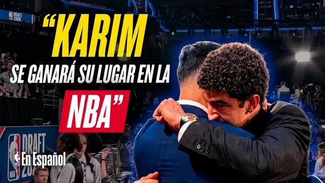 La conmovedora confesión del padre de Karim López previo a su debut oficial en la NBA 🥲🔝🏀🇲🇽
