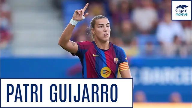Patri Guijarro, la futbolista con más pases de Liga F Moeve