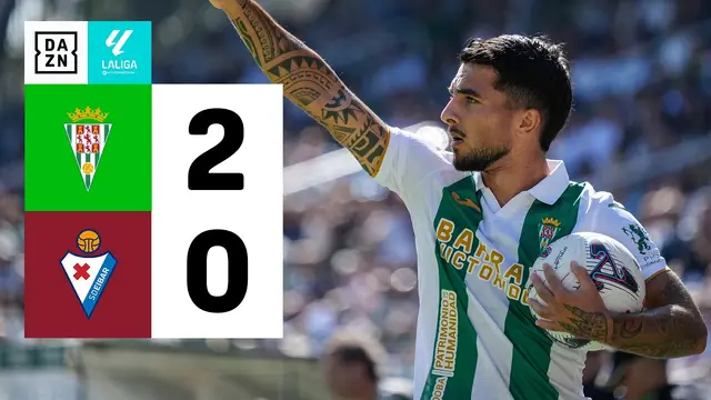 Córdoba CF vs SD Eibar (2-0) | Resumen | Highlights LALIGA HYPERMOTION