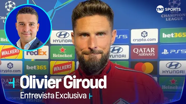 OLIVIER GIROUD: "FUE ESPECIAL VOLVER A LONDRES" I ARSENAL 3-0 LILLE I CHAMPIONS LEAGUE I ENTREVISTA
