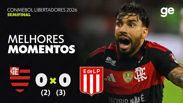 FLAMENGO 0 (2)X(3) 0 ESTUDIANTES | MELHORES MOMENTOS | SEMI | CONMEBOL LIBERTADORES 2026 | ge.globo