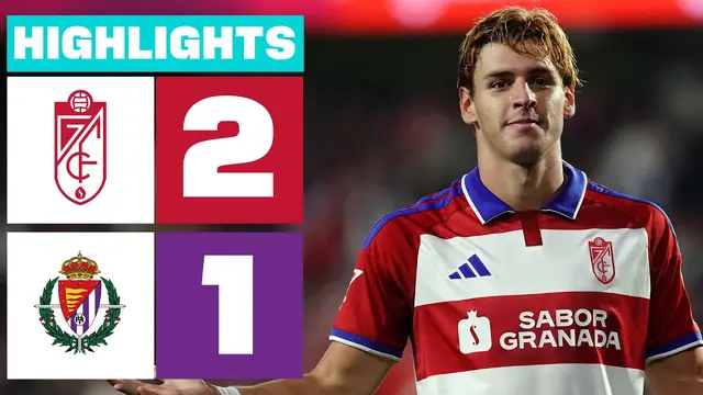 GRANADA CF 2 - 1 REAL VALLADOLID | RESUMEN LALIGA HYPERMOTION