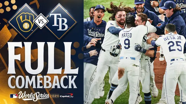 FULL COMEBACK: The Rays walk-off the Brewers in the 12th INNING! | MLB Highlights