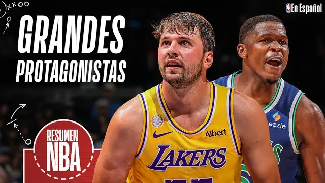 ¡EDWARDS Y DONČIĆ LIDERAN EL ESPECTÁCULO DE LA NOCHE! | Resultados Resumen NBA (21/Oct/2026)