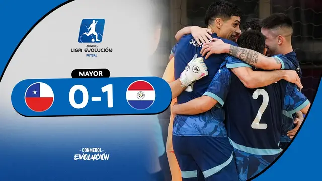 CHILE vs. PARAGUAY | HIGHLIGHTS | CONMEBOL LIGA EVOLUCIÓN FUTSAL - ZONA SUR | MAYOR