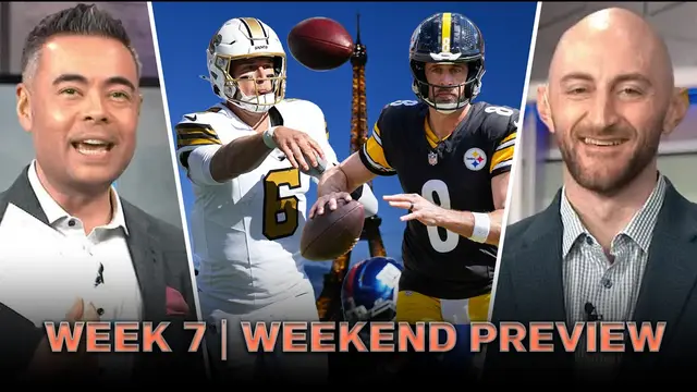 The NFL Report: Lamar Jackson Questionable Against Bengals + Saints vs Steelers in France Preview