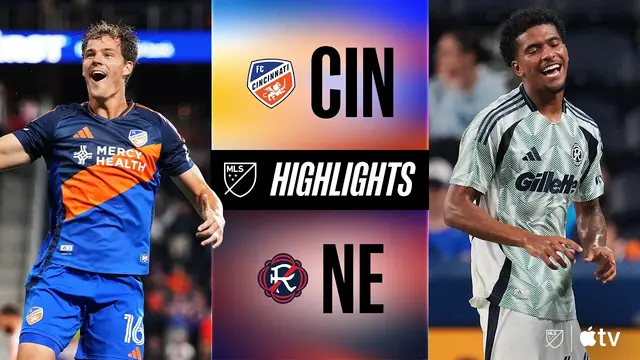 FC Cincinnati vs. New England Revolution | Full Match Highlights | Dor Turgeman Two-Goal Boost!