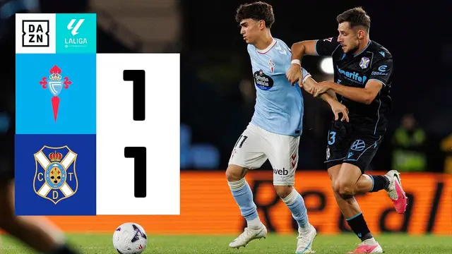 Celta Fortuna vs CD Tenerife (1-1) | Resumen | Highlights LALIGA HYPERMOTION