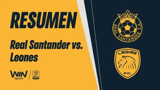 Real Santander vs. Leones (resumen y goles) | Torneo BetPlay Dimayor 2026-2 | Fecha 14