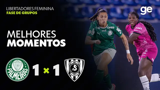 PALMEIRAS 1 X 1 INDEPENDIENTE DRAGONAS| MELHORES MOMENTOS | 3ª RODADA | LIBERTADORES FEMININA 2026 |