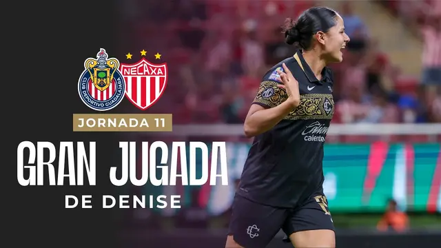 ¡DENISE ANOTA EL SEGUNDO GOL DE CHIVAS FEMENIL! 🐐