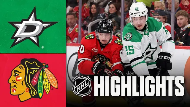 Stars vs. Blackhawks | NHL Highlights | Oct 17, 2026