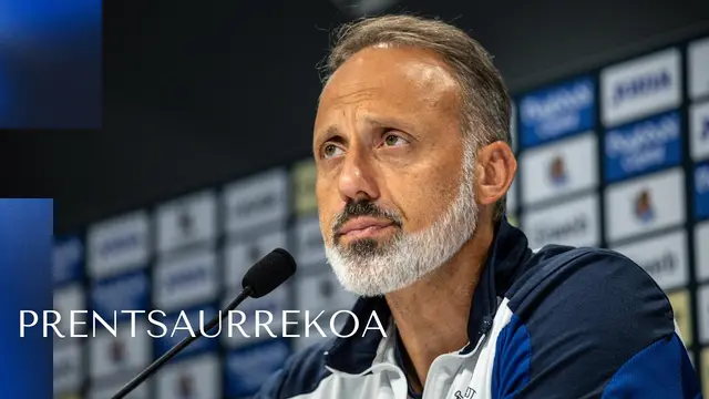 RUEDA DE PRENSA | Pellegrino Matarazzo |  Real Sociedad - RC Deportivo.