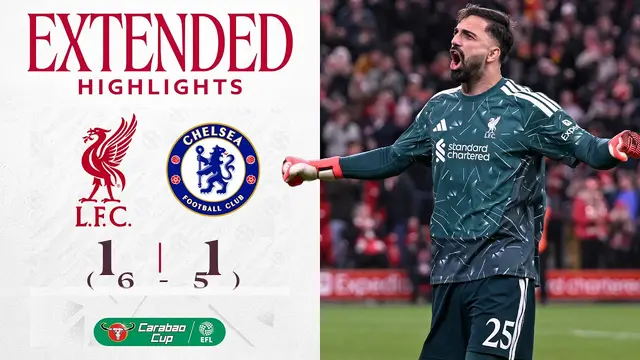 Extended Highlights: Liverpool 1-1 Chelsea | Penalty shootout win!