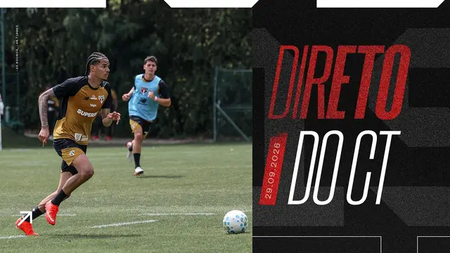 DIRETO DO SUPERCT: 29/09/2026 | SPFC PLAY