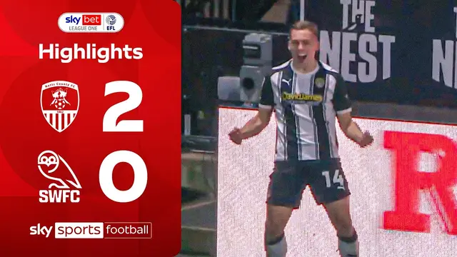 Notts County shock ten player Wednesday! 💪 | Notts County 2-0 Sheffield Wednesday | EFL Highlights