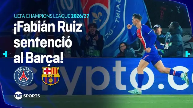 EL GOL DE FABIÁN RUIZ QUE SELLÓ LA VICTORIA I PSG 4-2 BARCELONA I JORNADA 3 I UEFA CHAMPIONS LEAGUE