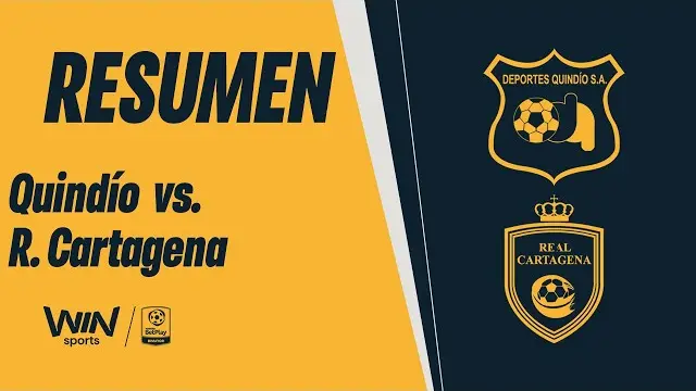 Quindío vs. Real Cartagena (resumen y goles) | Torneo BetPlay Dimayor 2026-2 | Fecha 13