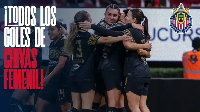¡TODOS LOS GOLES DE CHIVAS FEMENIL ANTE NECAXA! 🐐