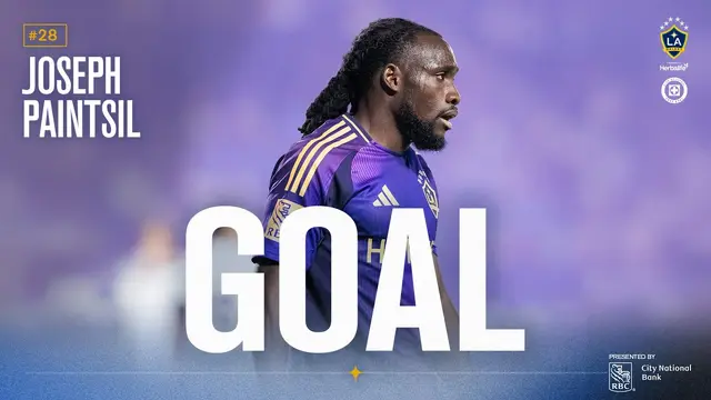 GOAL: Joseph Paintsil scores in his return for the LA Galaxy