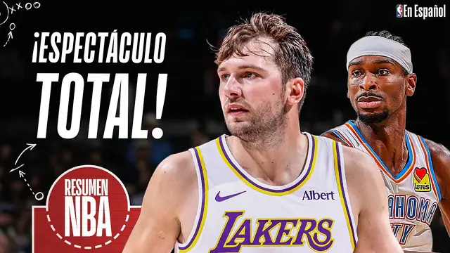 LUKA DONČIĆ Y SHAI GILGEOUS-ALEXANDER y su ESPECTACULAR NOCHE | Resultados RESUMEN NBA (25/oct/2026)