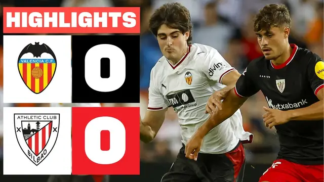 VALENCIA CF 0 - 0 ATHLETIC CLUB | RESUMEN LALIGA EA SPORTS