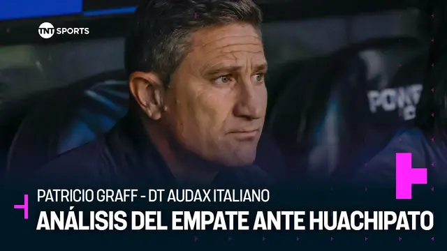 Patricio Graff analiza el empate ante Huachipato - Liga de Primera Mercado Libre 2026