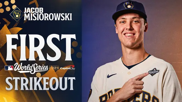 Jacob Misiorowski picks up his FIRST World Series strikeout! 🔥 | MLB Highlights