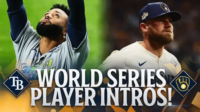 FULL INTROS: Brewers, Rays introduced ahead of the 2026 World Series!