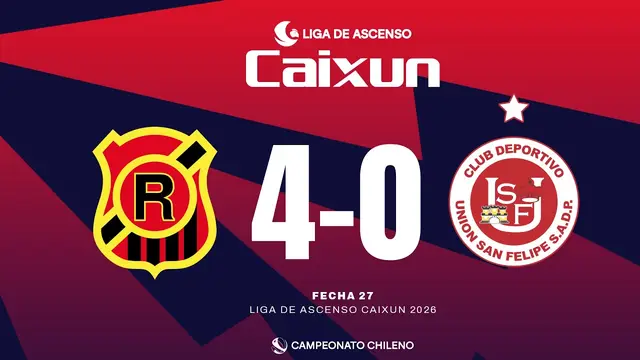 #LigadeAscensoCaixun | Rangers vs Unión San Felipe | #Fecha27