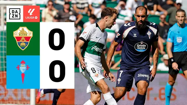 Elche CF vs RC Celta (0-0) | Resumen | Highlights LALIGA EA SPORTS