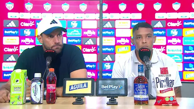 Rueda de prensa de Junior tras su partido con Pereira