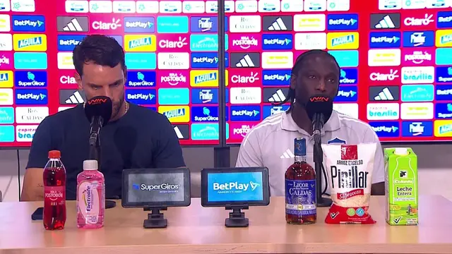 Rueda de prensa de Junior tras su partido con Águilas Doradas