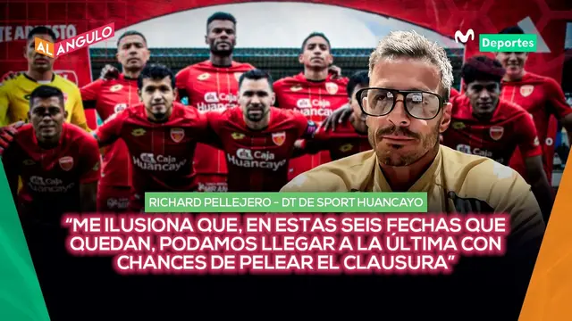 RICHARD PELLEJERO HABLA DEL PRESENTE DE SPORT HUANCAYO | AL ÁNGULO 🥅⚽